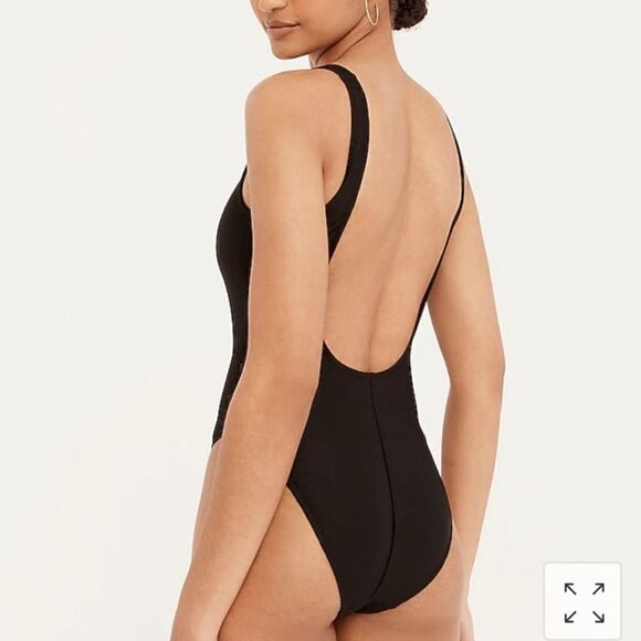 J crew Ribbed squareneck one-piece - Picture 2 of 2